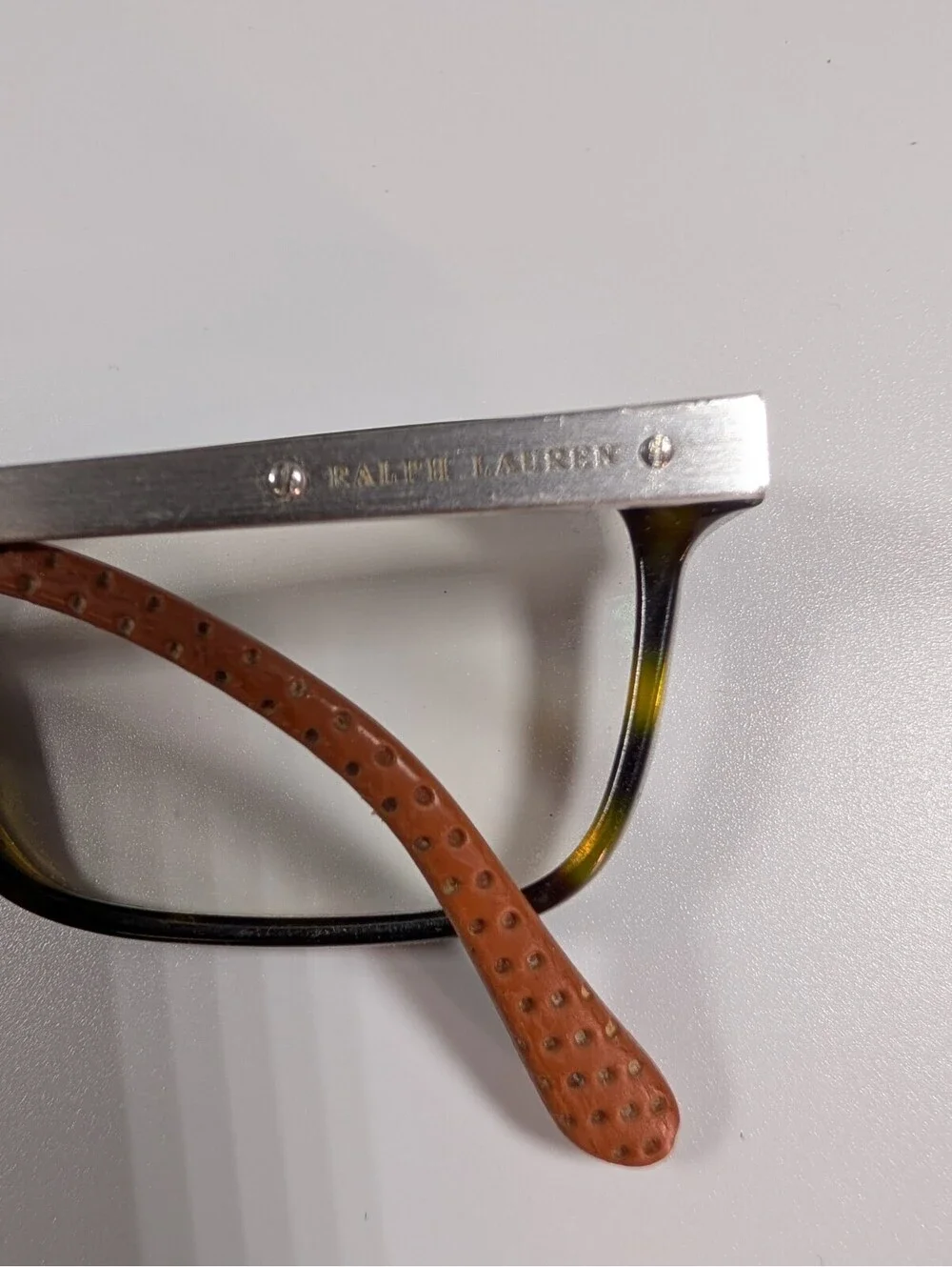 Ralph Lauren Mens 53mm Brown Havana RL6134 5003 Rectangular Eyeglasses Frames Rx